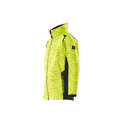 Foto van Softshell jas voor kinderen | 19902-291 | 1709-Hivis geel/zwart
