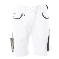 Shorts, lichtgewicht | 18349-230 | 0618-wit/donkerantraciet