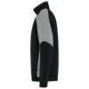 Afbeelding van Zip Sweater Bicolor Redefined | zwart/grijs | 306111-09 | TRICORP WORKWEAR