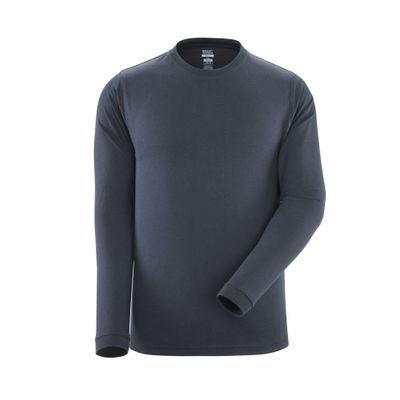 T-shirt, lange mouwen, moderne pasvorm | 18581-965 | 010-donkermarine T-shirt, lange mouwen, moderne pasvorm | 18581-965 | 010-donkermarine