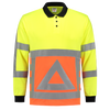 Afbeelding van Poloshirt Verkeersregelaar Lange Mouw | oranje/geel | 203002-1417 | TRICORP SAFETY