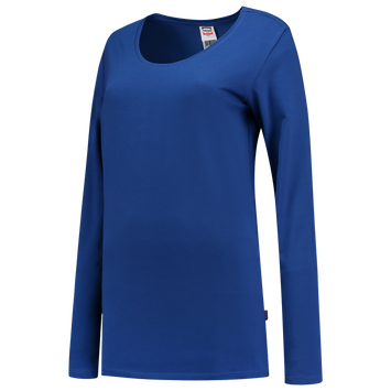Foto van T-shirt Lange Mouw Dames | korenblauw | 101010-11 | TRICORP WORKWEAR