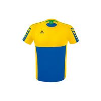 ERIMA Six Wings T-shirt Kinderen | new royal/geel | 1082210