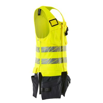 Foto van Mascot Accelerate Safe Gereedschapsvest | 19589-711 | 17010-hi-vis geel/donkermarine