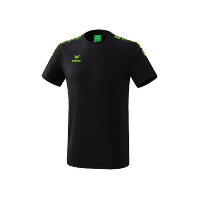 Essential 5-C T-shirt Kinderen | zwart/green gecko | 2081939