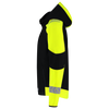Afbeelding van Softshell Capuchon Reflective Redefined | zwart/fluorgeel | 406111-0917 | TRICORP WORKWEAR