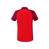 Afbeelding van ERIMA Six Wings polo Unisex | rood/bordeaux | 1112201