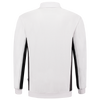 Afbeelding van Polosweater Bicolor Borstzak | wit/donkergrijs | 302001-0618 | TRICORP WORKWEAR