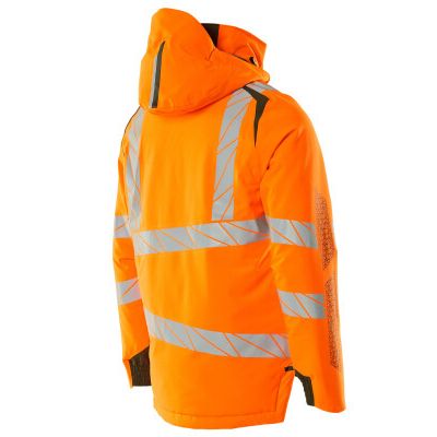 Foto van Mascot Accelerate Safe Winterjas | 19035-449 | 1433-hi-vis oranje/mosgroen