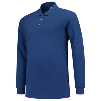 Foto van Poloshirt Fitted 210 Gram Lange Mouw | korenblauw | 201017-11 | TRICORP WORKWEAR