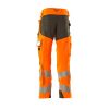 Afbeelding van Mascot Accelerate Safe Broek met kniezakken | 19079-511 | 1418-hi-vis oranje/donkerantraciet