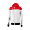 Afbeelding van ERIMA CHANGE by erima trainingsjack met capuchon Dames | wit/rood/zwart | 1032315