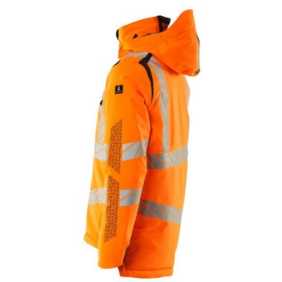 Foto van Mascot Accelerate Safe Winterjas | 19035-449 | 14010-hi-vis oranje/donkermarine