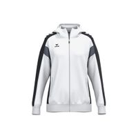 Erima Celebrate 125 trainingsjack met capuchon dames, 1032540, wit/zwart