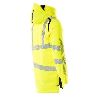 Foto van Mascot Accelerate Safe Parka | 19030-449 | 17010-hi-vis geel/donkermarine