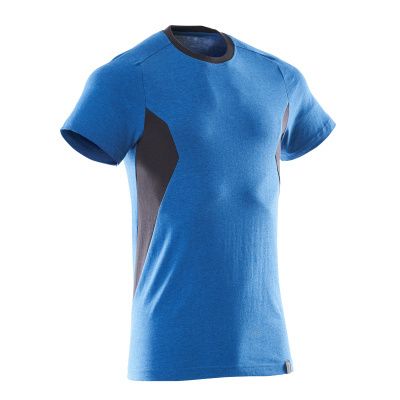 Foto van Mascot 18082-250 T-shirt azur blauw/donker marine