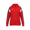 Afbeelding van ERIMA CELEBRATE 125 Training Jacket with hood Dames | rood/new bordeaux | 1032536