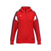 ERIMA CELEBRATE 125 Training Jacket with hood Dames | rood/new bordeaux | 1032536