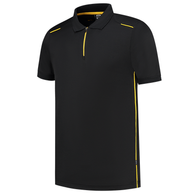 Foto van Poloshirt Accent | zwart/geel | 202703-0907 | TRICORP WORKWEAR