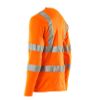 Afbeelding van T-shirt, V-hals, lange mouwen, klasse 3 | 18281-995 | 014-hi-vis oranje