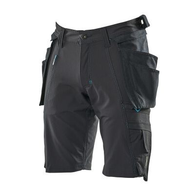 Foto van Shorts, afneembare spijkerzakken,stretch | 17149-311 | 010-donkermarine