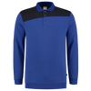Afbeelding van Polosweater Bicolor Naden | korenblauw/marine | 302004-111 | TRICORP WORKWEAR