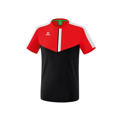Squad T-shirt | rood/zwart/wit | 1082023