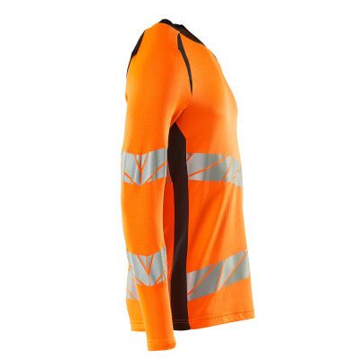 Foto van Mascot Accelerate Safe T-shirt, met lange mouwen | 19081-771 | 14010-hi-vis oranje/donkermarine