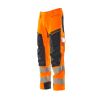 Afbeelding van Mascot Accelerate Safe Broek met kniezakken | 19079-511 | 14010-hi-vis oranje/donkermarine