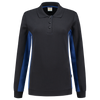 Afbeelding van Polosweater Bicolor Dames | marine/korenblauw | 302002-0111 | TRICORP WORKWEAR