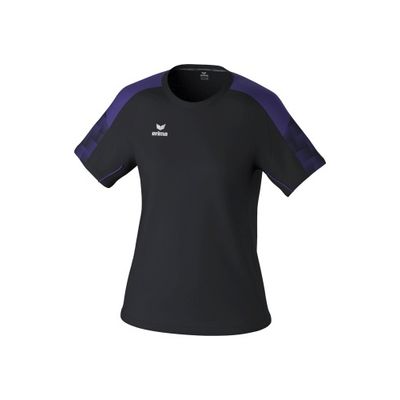 Foto van ERIMA EVO STAR T-Shirt Dames | zwart/ultra violet | 1082418