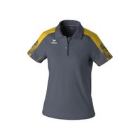 Erima Evo Star polo dames, 1112416, slategrey/geel
