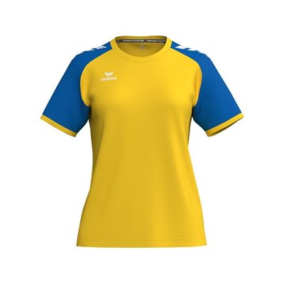 Foto van ERIMA WINGS Jersey Shortsleeve Dames | geel/new royal | 3132616