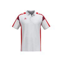 Erima Celebrate 125 poloshirt unisex, 1112508, wit/rood