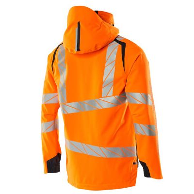 Foto van Mascot Accelerate Safe Shell jas | 19001-449 | 14010-hi-vis oranje/donkermarine