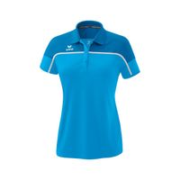 Erima Change polo dames, curacao/mykonos/wit, 1112314