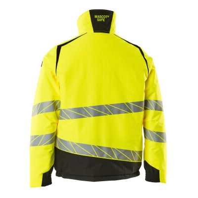 Foto van Mascot Accelerate Safe Winterjas | 19435-231 | 1709-hi-vis geel/zwart