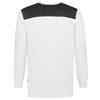 Afbeelding van Sweater Bicolor Naden | wit/donkergrijs | 302013-0618 | TRICORP WORKWEAR