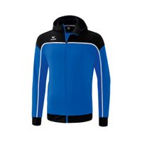 ERIMA CHANGE by erima trainingsjack met capuchon Unisex | new royal/zwart/wit | 1032302