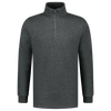 Afbeelding van Sweater Ritskraag | antraciet melange | 301010-880 | TRICORP WORKWEAR