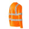 Afbeelding van T-shirt, V-hals, lange mouwen, klasse 3 | 18281-995 | 014-hi-vis oranje