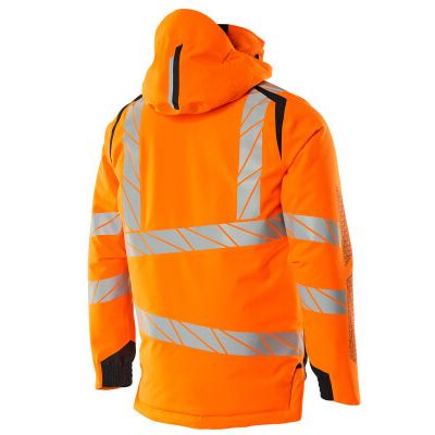 Foto van Mascot Accelerate Safe Winterjas | 19035-449 | 14010-hi-vis oranje/donkermarine