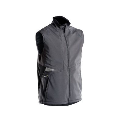 Dassy bodywarmer softshell FUSION | 350111 | antracietgrijs/zwart