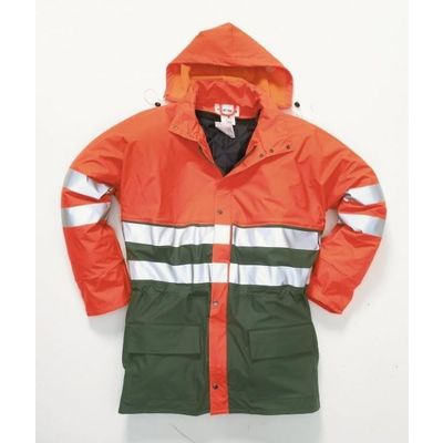 Foto van Hydrowear Plains Regenjas EN471 | 016880-143 | oranje/groen