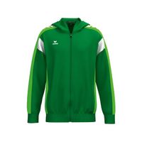 ERIMA CELEBRATE 125 Training Jacket with hood Unisex | smaragd/green gecko | 1032531