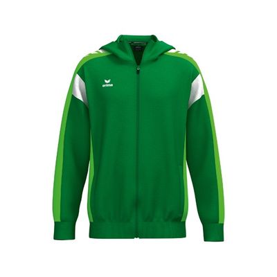 Foto van ERIMA CELEBRATE 125 Training Jacket with hood Unisex | smaragd/green gecko | 1032531