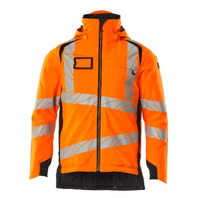 Foto van Mascot Accelerate Safe Winterjas | 19035-449 | 14010-hi-vis oranje/donkermarine