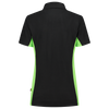 Afbeelding van Poloshirt Bicolor Dames | zwart/limegroen | 202003-0937 | TRICORP WORKWEAR
