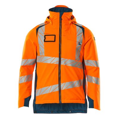 Foto van Mascot Accelerate Safe Winterjas | 19035-449 | 1444-hi-vis oranje/donkerpetrol