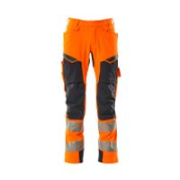 Mascot Accelerate Safe Broek met kniezakken | 19279-510 | 14010-hi-vis oranje/donkermarine
